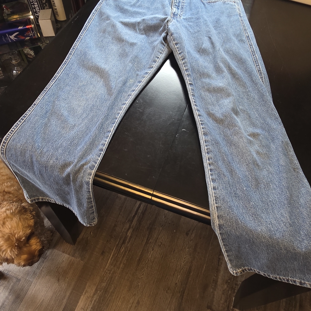 Calvin Klein Jeans Slim Bootcut Doublestone Denim Blue Women's 100% Cotton S12